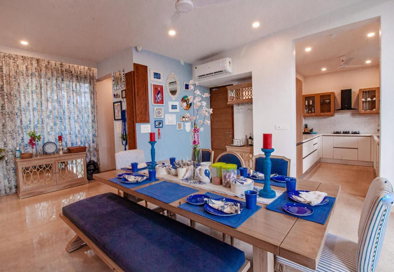 The Cloverleaf Super Luxury Villa Goa With Private Pool, North Goa كاندولِم المظهر الخارجي الصورة
