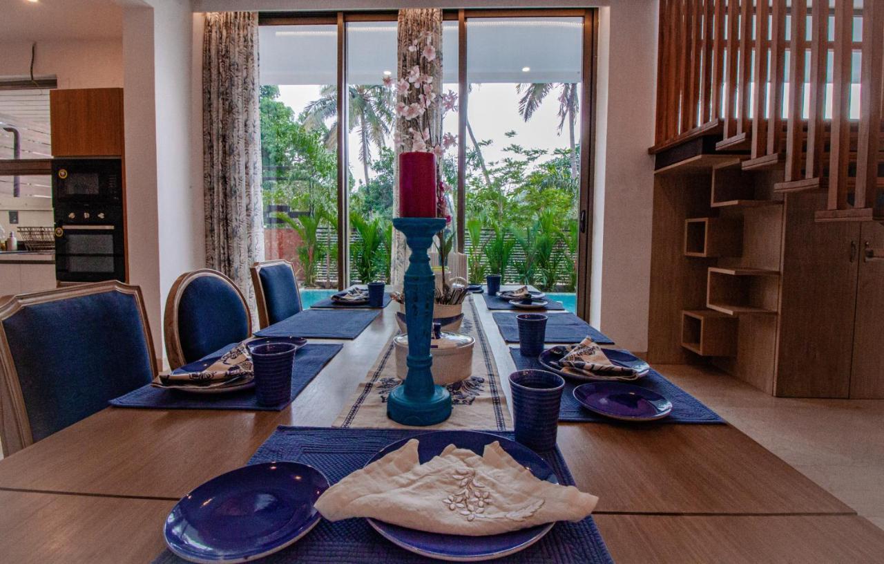 The Cloverleaf Super Luxury Villa Goa With Private Pool, North Goa كاندولِم المظهر الخارجي الصورة