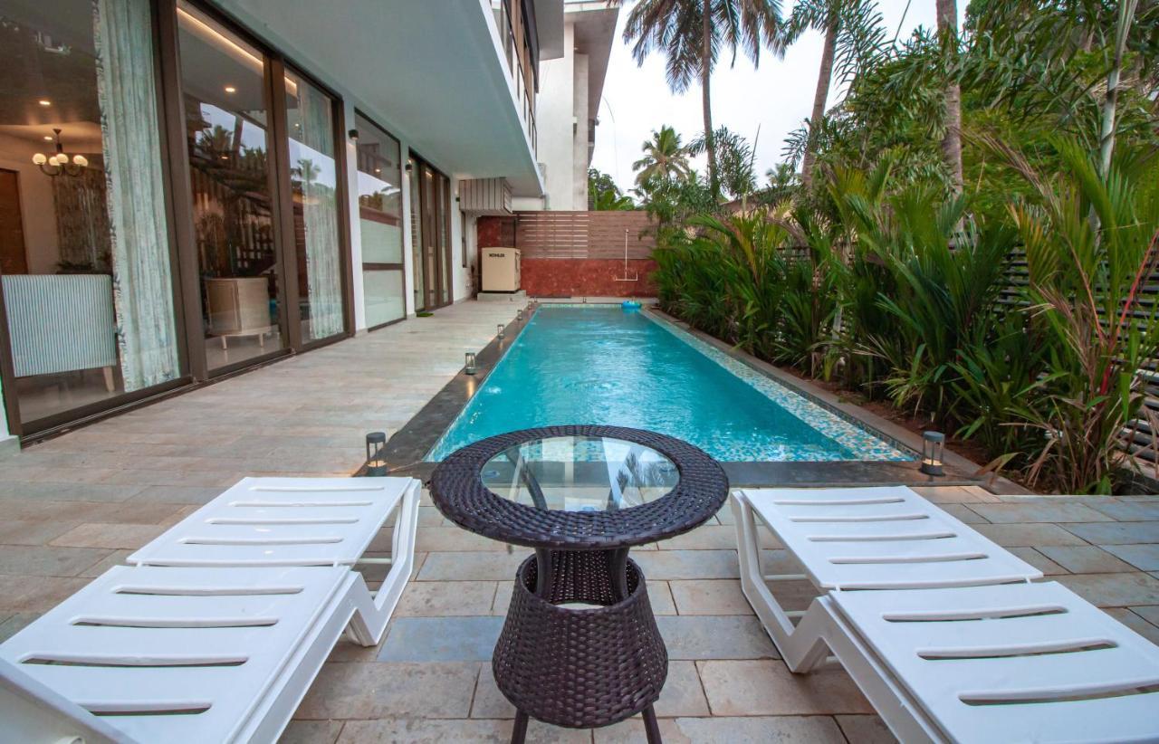 The Cloverleaf Super Luxury Villa Goa With Private Pool, North Goa كاندولِم المظهر الخارجي الصورة